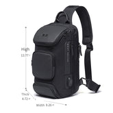 BANGE Fashion Travel Chest Bag Business Backpack Single Shoulder Bag